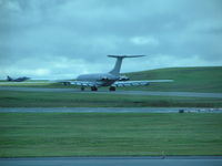  - VC-10 and AV-8 taxi for departure from Halifax. - by John J. Boling