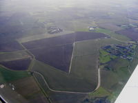  - remains of RAF High Ercall, Shropshire, UK. viewed from 2000 feet and looking southwest - by chris hall