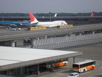  - Transfer train between buildings , Tokyo Narita Airport - by Henk Geerlings