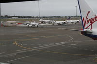  @ Sydney Airport - REX /Regional Express apron - from left to right: VH-ZL? - VH-ZLK - VH-ZLC - VH-YRX - by Daniel Vanderauwera