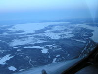  - Goose Bay looking East on a cold winter day. - by John J. Boling