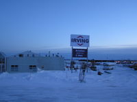  - FBO at Goose Bay on a cold winter day. - by John J. Boling
