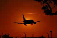  - Southwest Airlines sunset landing - by Todd Royer