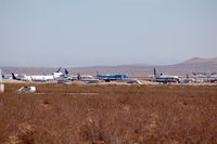  - Mojave desert storage/scrap yard - by Micha Lueck