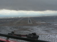  - Runway 17 at Victorville, 15,000 feet of concrete. - by John J. Boling