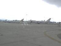  - Main ramp at Victorville. Most of these aircraft are in short-term storage. - by John J. Boling