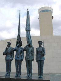  - New Air Force Memorial at Alliance Airport - by Zane Adams
