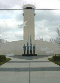  - New Air Force Memorial at Alliance Airport - by Zane Adams