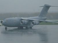  - A Canadian C-17 parked at YHZ for a visit. YHZ has been a frequent hangout for American and Canadian C-17's. - by YHZAirplaneSpotter