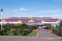 @ Bagan Airport - Before leaving for Yangon after visiting Bagan - by BigDaeng