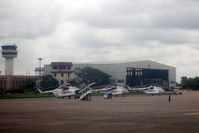  - AIR BAGAN hangar seen from onboard AIR BAGAN XY-AGF.  - by BigDaeng