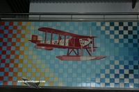  - Decoration in the departure area reminding the portuguese roots of Macau (note the portuguese roundels) - by Michel Teiten ( www.mablehome.com )