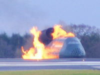  - Fire training at Manchester Airport - by chris hall