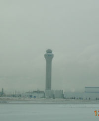  - Control Tower at KSLC - by John J. Boling