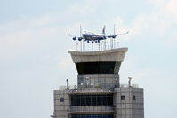  @ Kuala Lumpur International Airport - Control Tower and a Malaysiam B747-400. - by BigDaeng