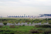  - Suvarnabhumi Airport from distance. - by BigDaeng
