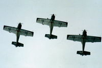  - Zlin 50LA'S HUNGARIAN AEROBATIC TEAM BIGGIN HILL AIRSHOW - by BIKE PILOT