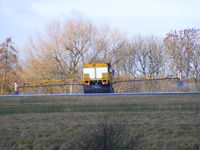  - Spraying deicer on the runway  - by chris hall