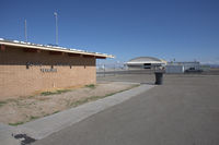  - Blythe terminal building recently sold to a construction company.  - by Curt Sletten