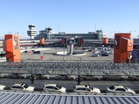  - Berlin Tegel, looking across the hexagonal terminal at the main terminal building and tower - by Ingo Warnecke