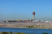  - View of PHX looking north from 40th Street - by John Meneely