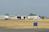  - Hangars on the Western side of Moorabbin Airport - by Terry Fletcher