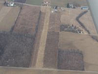  @ Cole Airfield Airport - Looking north from 3500' - by Bob Simmermon