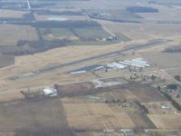 @ Galion Municipal Airport - Looking north from 2500' - by Bob Simmermon