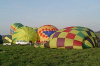  @ Gerardo Tobar López Airport - Balloons inflating - by keith sowter