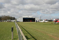  - Looking towards the Maint Hangar from the public area. - by Martin Browne