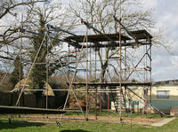  - Parachute Club training scaffold. - by Martin Browne