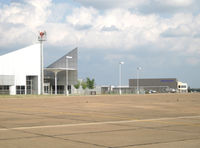  - Ramp view of new terminal building - by William Leggett