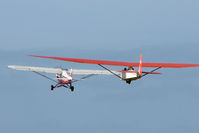  - Tug and Glider in tandem at Sutton Bank - by Terry Fletcher