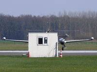  - Flying doghouse at Teuge Airport, notice the asymmetric propulsion on the wing and rooftop....... ;-) - by Alex Smit