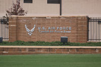  @ Tyndall Afb Airport - Tyndall AFB - Main Entrance - by Mark Silvestri