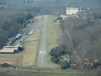  - We flew straight in all the way from Williamsport!  This private airport is real easy to spot. - by Sam Andrews