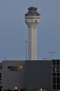  - The new tower lacks the elegance of the original terminal building and old tower. - by concord977