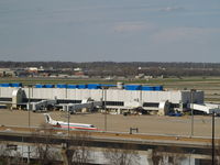  - TERMINALS AND HANGER AREA AT KSTL - by Gary Schenaman