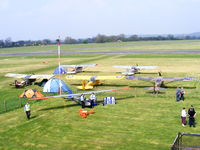  - the Auster display at the Easter Charity fly in - by Chris Hall