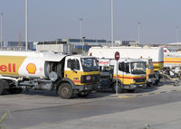  - Fuel truck´s fleet on LEBL. - by Jorge Molina