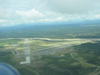  - Flying past Allen AAF in a Cessna 172 - by Mike Wallette