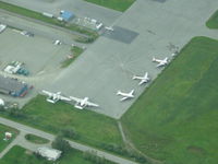  - Classic airplanes on the ramp at Palmer - by Mike Wallette