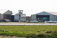 - Caernarfon tower and hangars - by Chris Hall