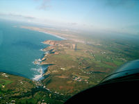  - Final approach to Perranporth runway 05. - by captainflynn