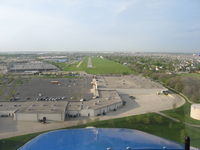  @ Bolingbrook's Clow International Airport - Final for 18 - by Bob Simmermon
