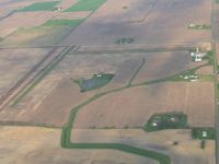  @ Green Field Airport - Looking east from 2500' - by Bob Simmermon