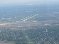  @ Lewis University Airport - Looking south from 3000' - by Bob Simmermon