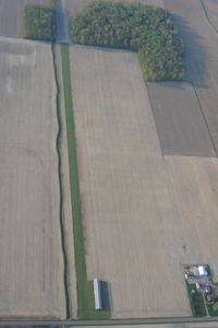  - Unknown N-S farm strip on Putner Rd. near Delphos, Ohio. - by Bob Simmermon