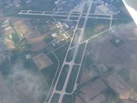  @ Fort Wayne International Airport - Through the clouds from 10,000' - by Bob Simmermon