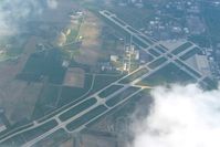  @ Fort Wayne International Airport - Through the clouds from 10,000' - by Bob Simmermon